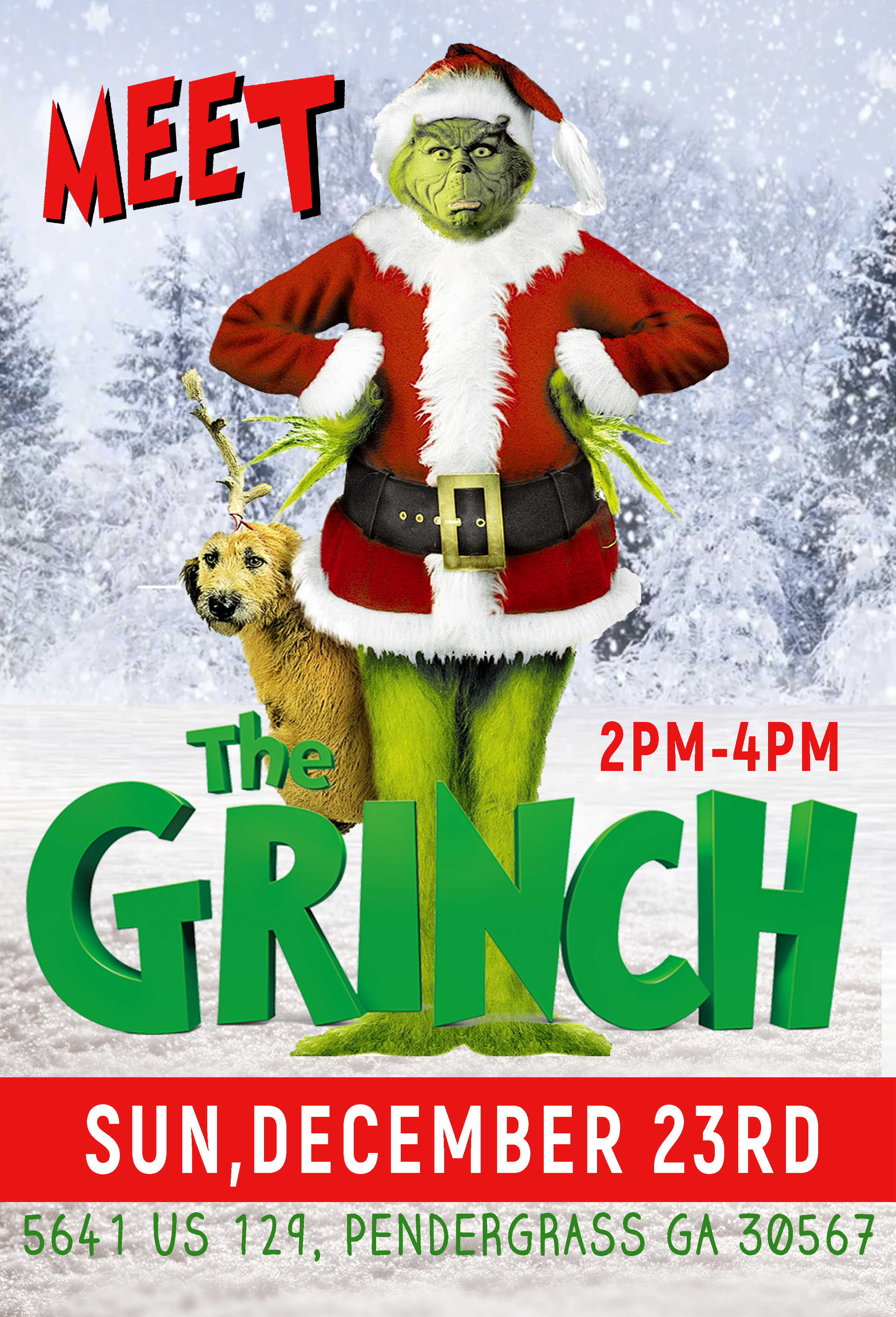 Meet The Grinch - Pendergrass Flea Market